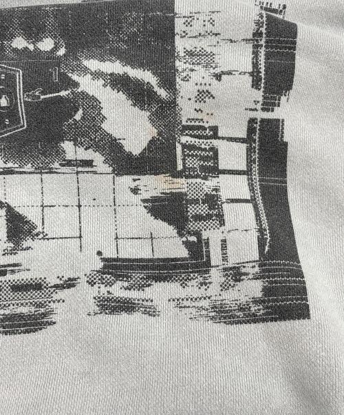 C.E（シーイー）C.E (シーイー) OVERDYE All Mod Coms CREW NECK グレー サイズ:Mの古着・服飾アイテム