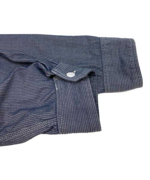 Engineered Garments（エンジニアド ガーメンツ）Engineered Garments (エンジニアド ガーメンツ) ストライプシャツ ネイビー サイズ:Mの古着・服飾アイテム