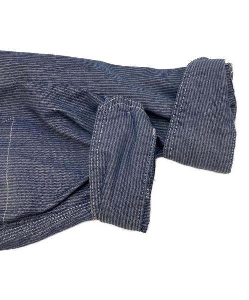 Engineered Garments（エンジニアド ガーメンツ）Engineered Garments (エンジニアド ガーメンツ) ストライプシャツ ネイビー サイズ:Mの古着・服飾アイテム