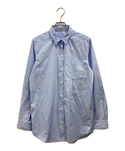 MUSE de Deuxieme Classe（ミューズ ドゥーズィエム クラス）MUSE de Deuxieme Classe (ミューズ ドゥーズィエム クラス) ワイヤーウォッシュシャツ ブルー サイズ:Freeの古着・服飾アイテム