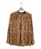 ISABEL MARANT ETOILEイザベルマランエトワール）の古着「花柄ブラウス」｜ブラウン