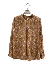ISABEL MARANT ETOILE（イザベルマランエトワール）の古着「花柄ブラウス」｜ブラウン