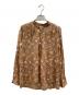 ISABEL MARANT ETOILE（イザベルマランエトワール）の古着「花柄ブラウス」｜ブラウン