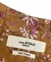 中古・古着 ISABEL MARANT ETOILE (イザベルマランエトワール) 花柄ブラウス ブラウン サイズ:34：8000円