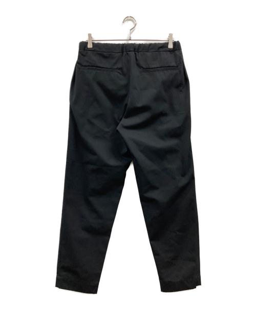 mu（ムー）mu (ムー) EASY TROUSERS ブラック サイズ:不明（実寸参照）の古着・服飾アイテム