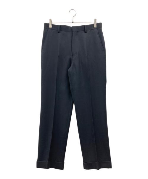 AURALEE（オーラリー）AURALEE (オーラリー) WOOL KID MOHAIR KERSEY SLACKS ブラック サイズ:4の古着・服飾アイテム