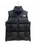 THE NORTH FACE（ザ ノース フェイス）の古着「ヌプシベスト」｜ブラック