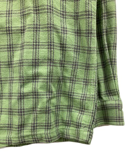Patagonia（パタゴニア）Patagonia (パタゴニア) ヘビーフランネルシャツ グリーン サイズ:Mの古着・服飾アイテム