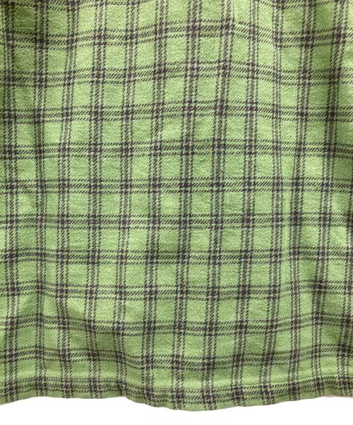 Patagonia（パタゴニア）Patagonia (パタゴニア) ヘビーフランネルシャツ グリーン サイズ:Mの古着・服飾アイテム