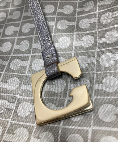 GHERARDINI（ゲラルディーニ）GHERARDINI (ゲラルディーニ) モノグラムワンハンドバッグ グレーの古着・服飾アイテム