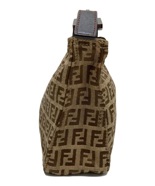 FENDI（フェンディ）FENDI (フェンディ) ズッカ柄ミニハンドバッグ ベージュの古着・服飾アイテム