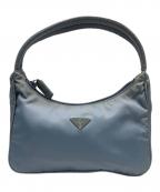 PRADAプラダ）の古着「ナイロンハンドバッグ」｜ブルー