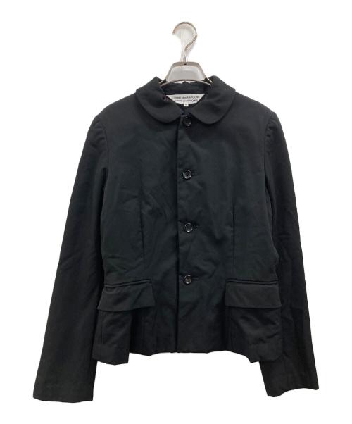 COMME des GARCONS COMME des GARCONS（コムデギャルソン コムデギャルソン）COMME des GARCONS COMME des GARCONS (コムデギャルソン コムデギャルソン) 丸襟ジャケット ブラック サイズ:Sの古着・服飾アイテム