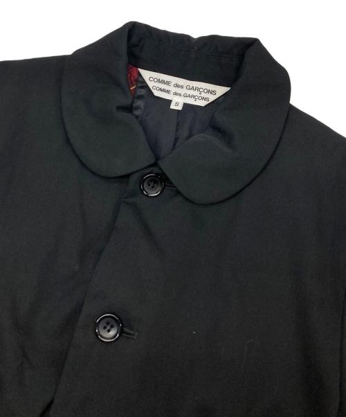 COMME des GARCONS COMME des GARCONS（コムデギャルソン コムデギャルソン）COMME des GARCONS COMME des GARCONS (コムデギャルソン コムデギャルソン) 丸襟ジャケット ブラック サイズ:Sの古着・服飾アイテム