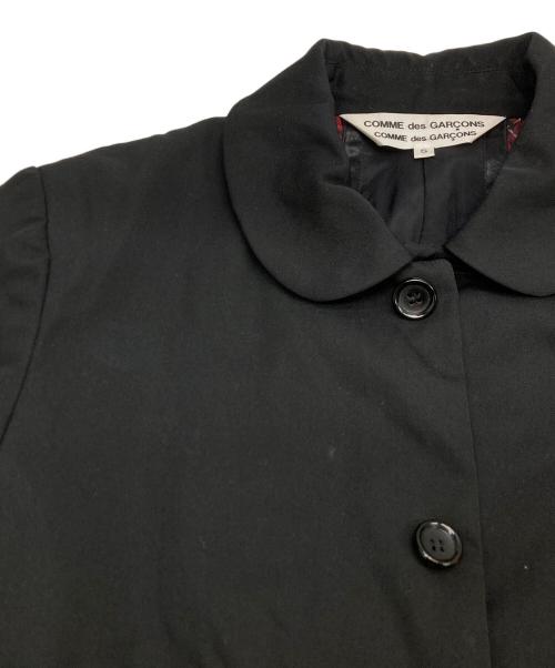 COMME des GARCONS COMME des GARCONS（コムデギャルソン コムデギャルソン）COMME des GARCONS COMME des GARCONS (コムデギャルソン コムデギャルソン) 丸襟ジャケット ブラック サイズ:Sの古着・服飾アイテム