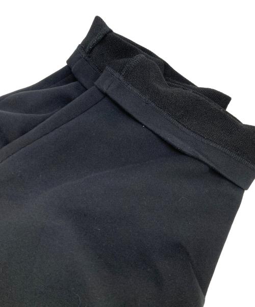 CLANE（クラネ）CLANE (クラネ) TWO TUCK SWEAT PANTS ブラックの古着・服飾アイテム