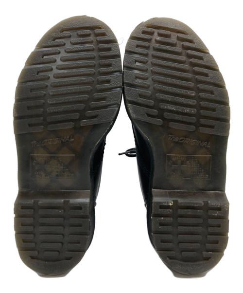 Dr.Martens（ドクターマーチン）Dr.Martens (ドクターマーチン) フラーワーアップリケ8ホールブーツ ブラック サイズ:UK4の古着・服飾アイテム