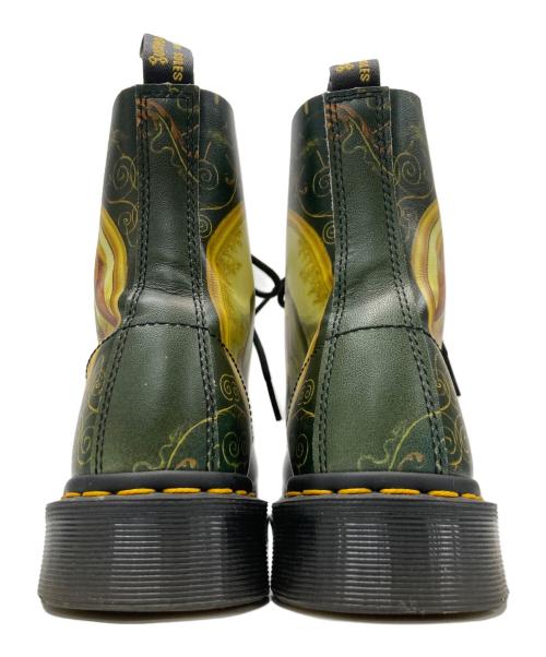 Dr.Martens（ドクターマーチン）Dr.Martens (ドクターマーチン) 8ホールブーツ グリーン サイズ:UK5の古着・服飾アイテム