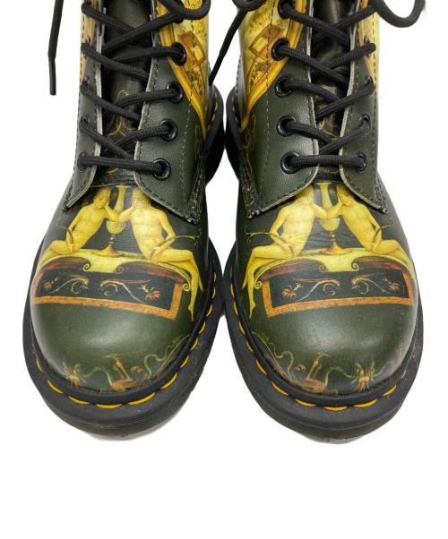 Dr.Martens（ドクターマーチン）Dr.Martens (ドクターマーチン) 8ホールブーツ グリーン サイズ:UK5の古着・服飾アイテム