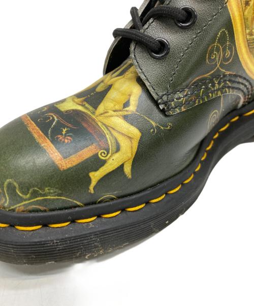 Dr.Martens（ドクターマーチン）Dr.Martens (ドクターマーチン) 8ホールブーツ グリーン サイズ:UK5の古着・服飾アイテム