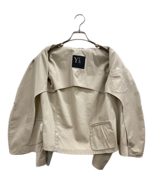Y's（ワイズ）Y's (ワイズ) テーラードジャケット ベージュ サイズ:2の古着・服飾アイテム