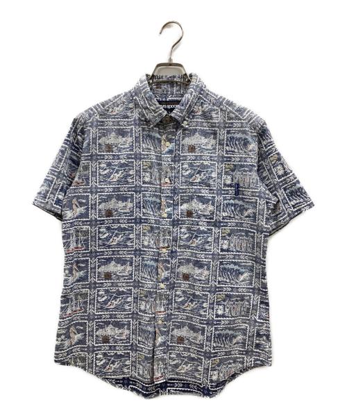 reyn spooner（レイン スプナー）reyn spooner (レイン スプナー) アロハシャツ ネイビー サイズ:Lの古着・服飾アイテム