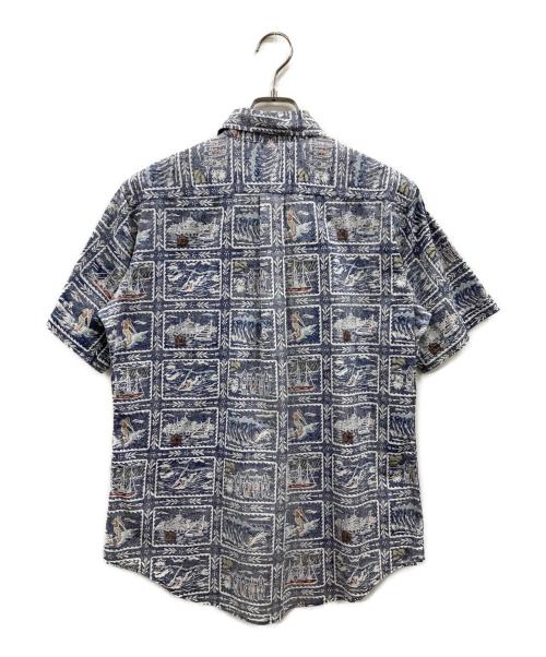 reyn spooner（レイン スプナー）reyn spooner (レイン スプナー) アロハシャツ ネイビー サイズ:Lの古着・服飾アイテム