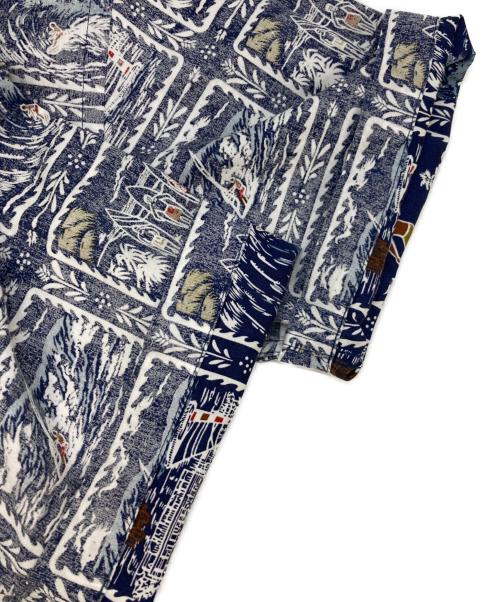 reyn spooner（レイン スプナー）reyn spooner (レイン スプナー) アロハシャツ ネイビー サイズ:Lの古着・服飾アイテム