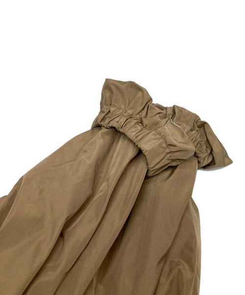 MaxMara THE CUBE（マックスマーラ ザ キューブ）MaxMara THE CUBE (マックスマーラ ザ キューブ) テクニカル タフタ パーカ ベージュ サイズ:38 未使用品の古着・服飾アイテム