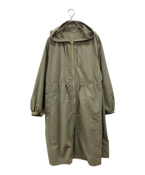 自由区（ジユウク）自由区 (ジユウク) スプリングコート オリーブ サイズ:38の古着・服飾アイテム