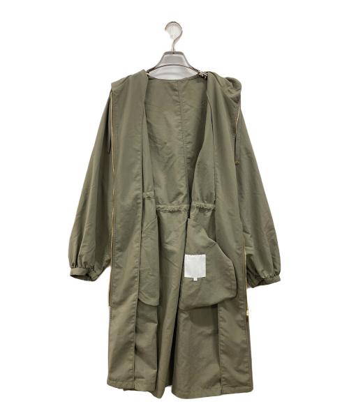 自由区（ジユウク）自由区 (ジユウク) スプリングコート オリーブ サイズ:38の古着・服飾アイテム