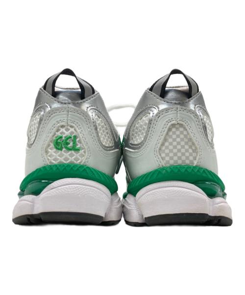 asics（アシックス）asics (アシックス) HIDDEN (ヒドゥン) GEL-NYC ホワイト×グリーン サイズ:27.5の古着・服飾アイテム