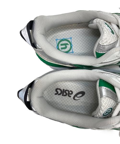 asics（アシックス）asics (アシックス) HIDDEN (ヒドゥン) GEL-NYC ホワイト×グリーン サイズ:27.5の古着・服飾アイテム