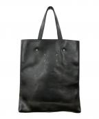 Maison Margielaメゾンマルジェラ）の古着「レザートートバッグ」｜ブラック