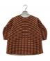PLEATS PLEASE (プリーツプリーズ) COLORFUL MUSHROOM KNIT オレンジ×ブラウン サイズ:-：30000円