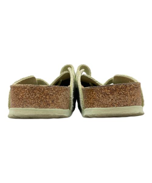 BIRKENSTOCK（ビルケンシュトック）BIRKENSTOCK (ビルケンシュトック) BOSTON/ミュールサンダル 黄緑 サイズ:23の古着・服飾アイテム