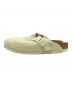 BIRKENSTOCK (ビルケンシュトック) BOSTON/ミュールサンダル 黄緑 サイズ:23：9000円