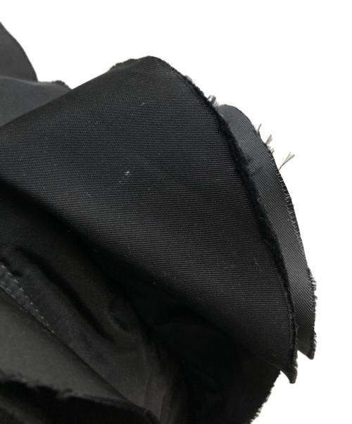 PRADA（プラダ）PRADA (プラダ) テスート ラッフルトリム ボウラーバッグ ブラックの古着・服飾アイテム