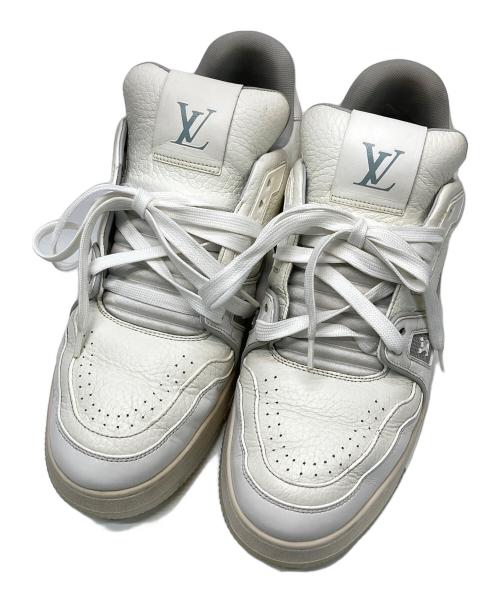 LOUIS VUITTON（ルイ ヴィトン）LOUIS VUITTON (ルイ ヴィトン) LV トレイナー スニーカー ホワイト サイズ:7の古着・服飾アイテム