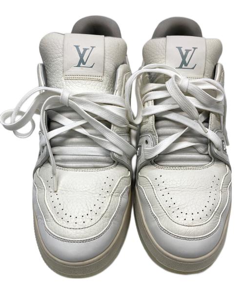 LOUIS VUITTON（ルイ ヴィトン）LOUIS VUITTON (ルイ ヴィトン) LV トレイナー スニーカー ホワイト サイズ:7の古着・服飾アイテム