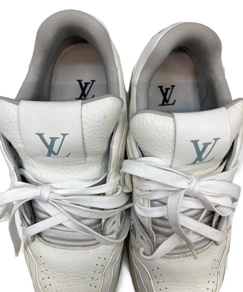 LOUIS VUITTON（ルイ ヴィトン）LOUIS VUITTON (ルイ ヴィトン) LV トレイナー スニーカー ホワイト サイズ:7の古着・服飾アイテム