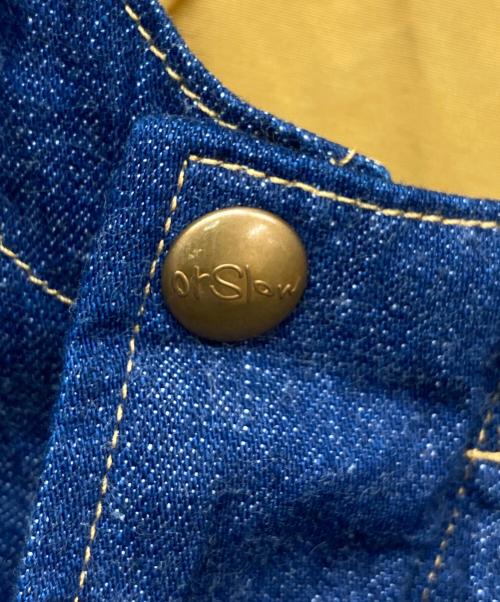 orSlow（オアスロウ）orSlow (オアスロウ) 60/40クロス デニムマウンテンパーカー ブルー サイズ:Mの古着・服飾アイテム