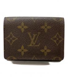 LOUIS VUITTON（ルイ ヴィトン）の古着「カードケース」｜ブラウン