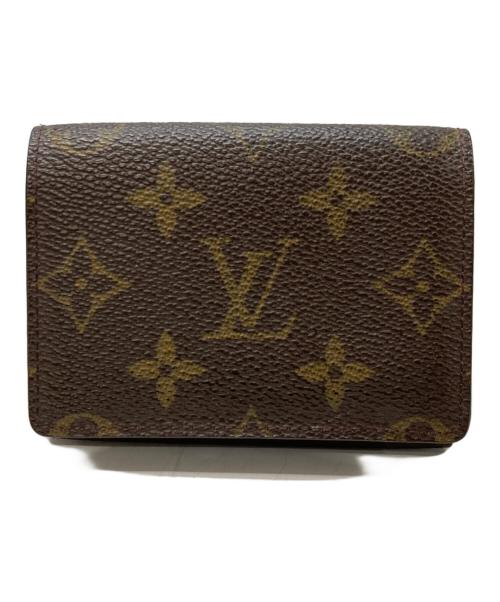 LOUIS VUITTON（ルイ ヴィトン）LOUIS VUITTON (ルイ ヴィトン) カードケース ブラウンの古着・服飾アイテム