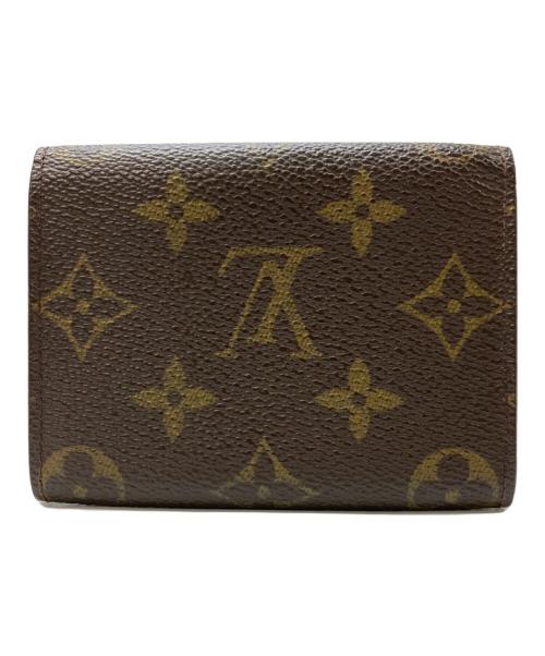 LOUIS VUITTON（ルイ ヴィトン）LOUIS VUITTON (ルイ ヴィトン) カードケース ブラウンの古着・服飾アイテム
