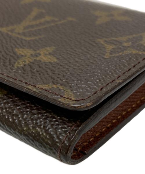 LOUIS VUITTON（ルイ ヴィトン）LOUIS VUITTON (ルイ ヴィトン) カードケース ブラウンの古着・服飾アイテム