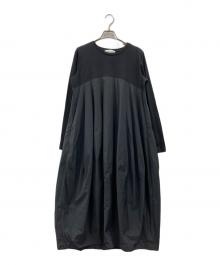 BEARDSLEY（ビアズリー）の古着「ドッキングマルワンピース」｜ブラック