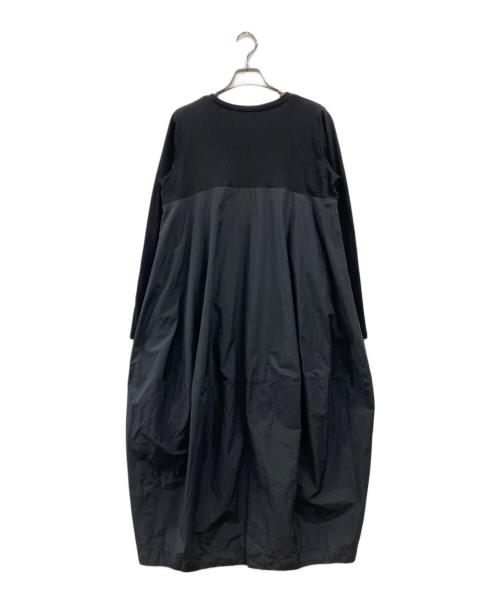 BEARDSLEY（ビアズリー）BEARDSLEY (ビアズリー) ドッキングマルワンピース ブラック サイズ:FREEの古着・服飾アイテム