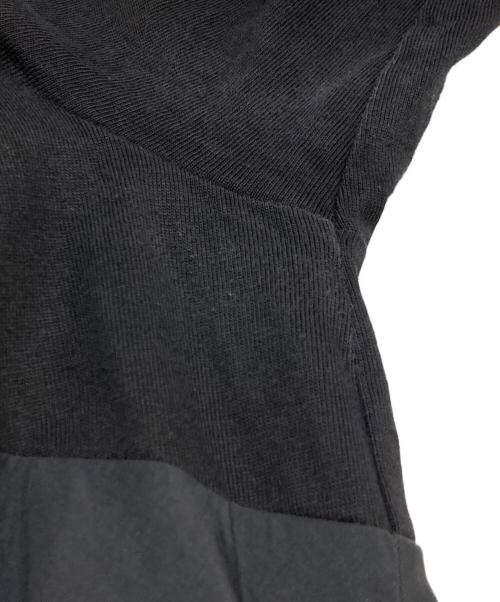 BEARDSLEY（ビアズリー）BEARDSLEY (ビアズリー) ドッキングマルワンピース ブラック サイズ:FREEの古着・服飾アイテム