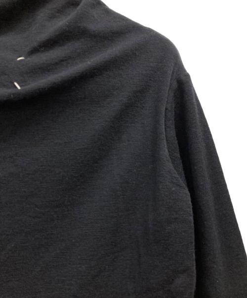 MARTIN MARGIELA（マルタン・マルジェラ）MARTIN MARGIELA (マルタン・マルジェラ) レイヤードウールシルクニット ブラック サイズ:Lの古着・服飾アイテム